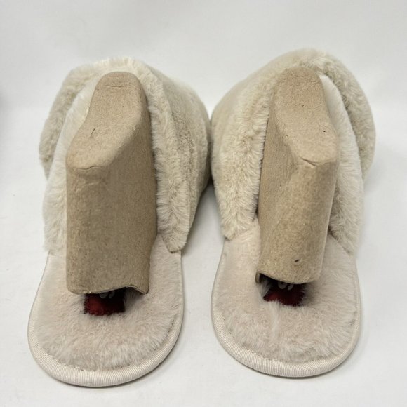 Sorel Cream Fuzzy Slippers - Picture 5 of 8
